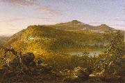 A View of the Two Lakes and Mountain House, Catskill Mountains, Morning Thomas Cole